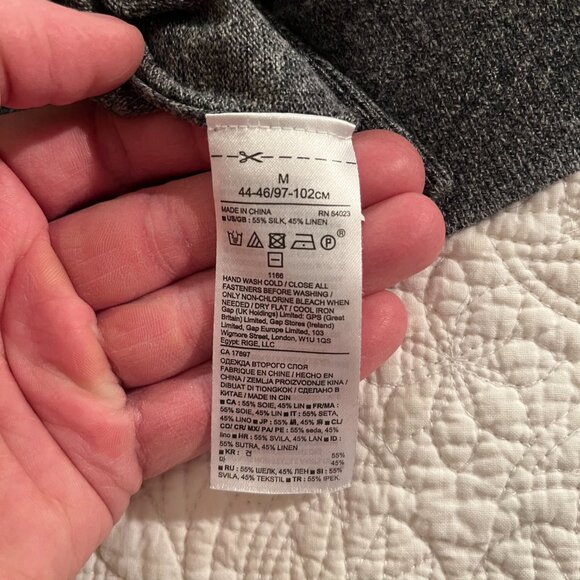 Banana Republic Silk Linen Polo – Men’s M (Fits Small) - Picture 9 of 12